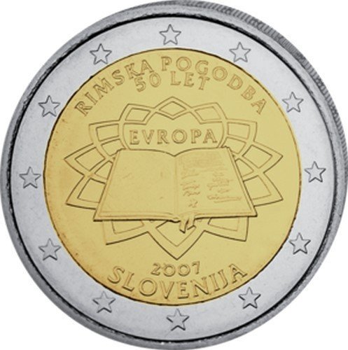 2€ Eslovénia 2007 &#8211; Tratado de Roma