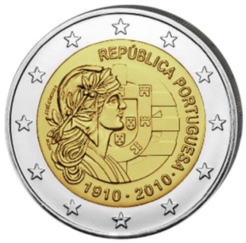 2€ Portugal 2010 &#8211; República