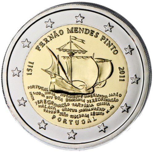 2€ Portugal 2011 &#8211; Fernão Mendes Pinto