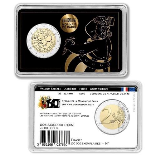 2€ França 2019 &#8211; Astérix - Obelix