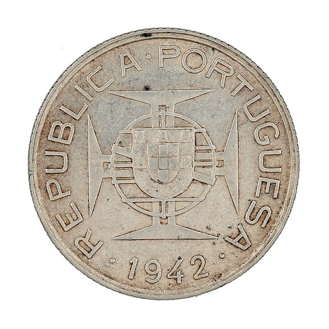 Moçambique - 2.50 Escudos 1942 Prata