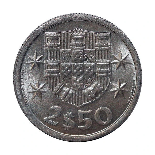 2.50 Escudos 1965 Cupro-Níquel