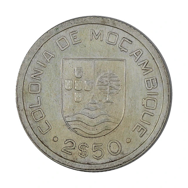 Moçambique - 2.50 Escudos 1935 Prata