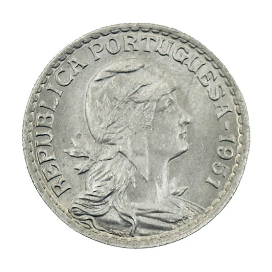 1 Escudo 1951 Alpaca