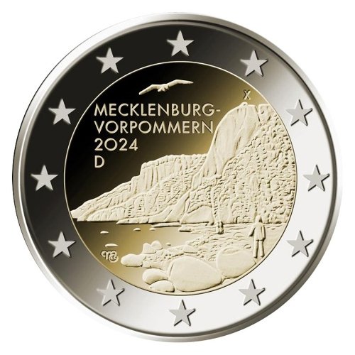 2€ Alemanha 2024 &#8211; Mecklenburg (Avulso) - A