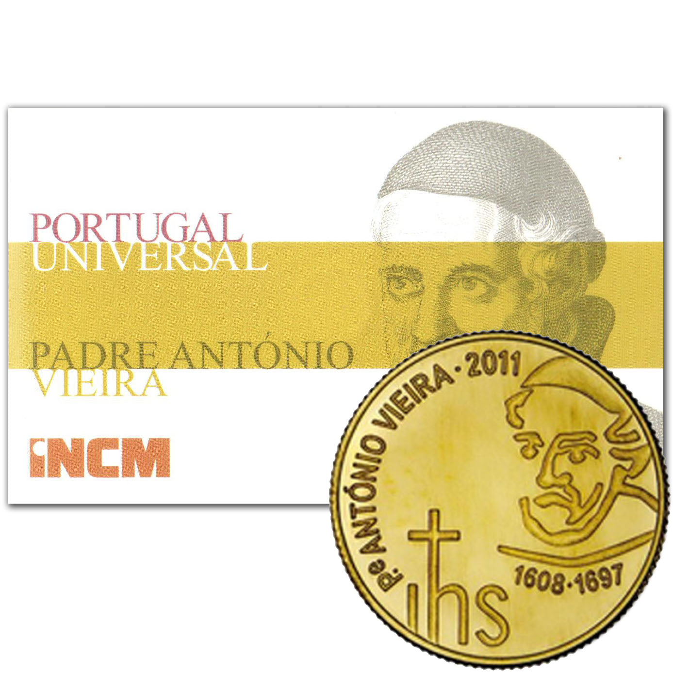 1/4 Euro &#034;Padre Antonio Vieira&#034;